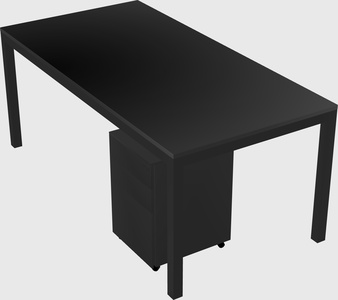 Rectangular desk