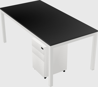 Rectangular desk
