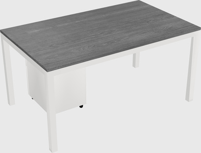 Rectangular desk