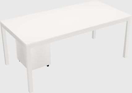 Rectangular desk