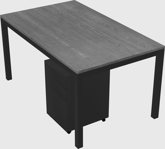 Rectangular desk