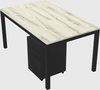 Rectangular desk