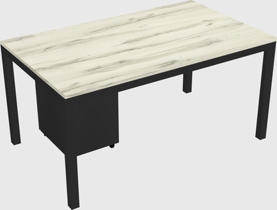 Rectangular desk