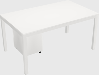 Rectangular desk