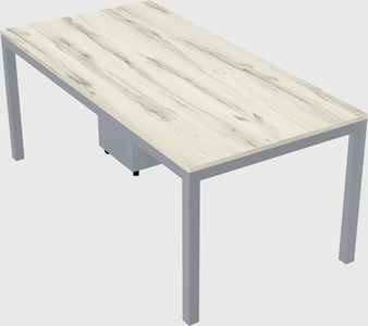 Rectangular desk