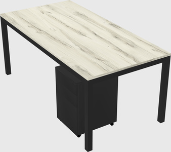 Rectangular desk