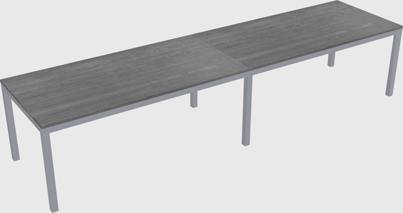 Rectangular desk