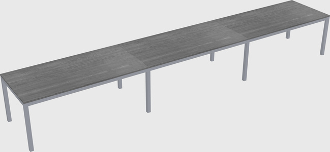 Rectangular desk