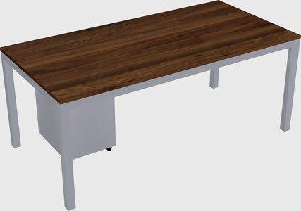 Rectangular desk