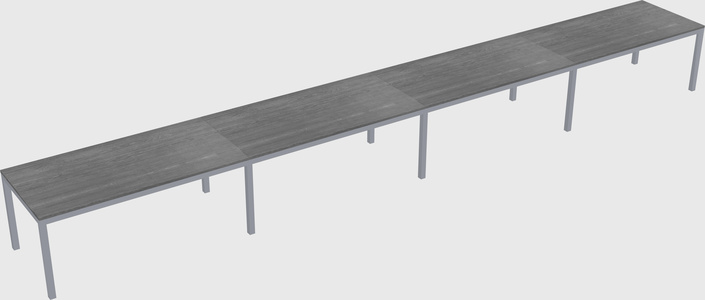 Rectangular desk