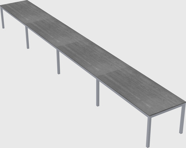 Rectangular desk