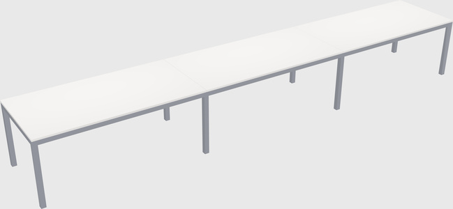 Rectangular desk