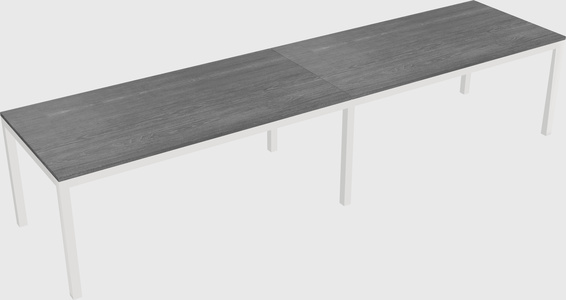 Rectangular desk