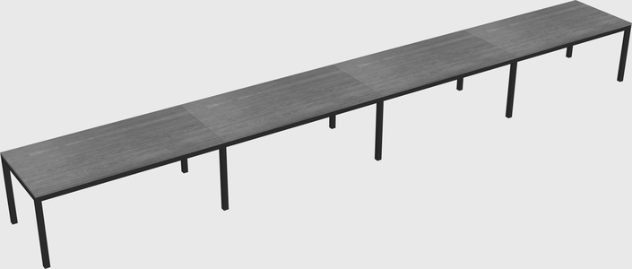 Rectangular desk