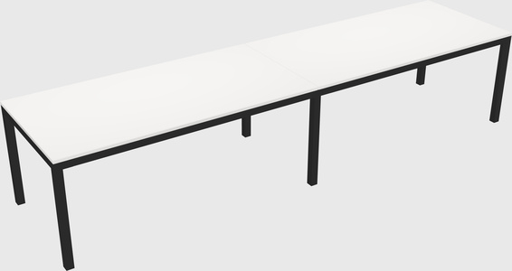 Rectangular desk