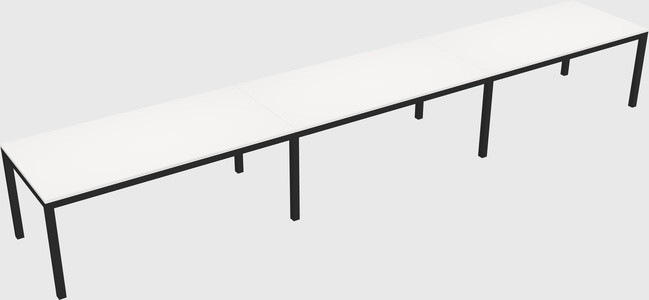 Rectangular desk