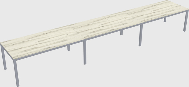 Rectangular desk