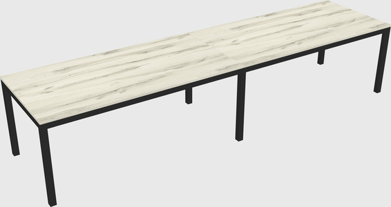 Rectangular desk