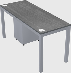 Rectangular desk