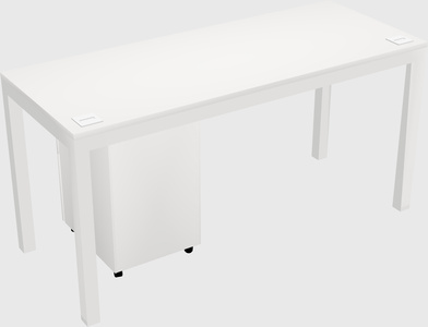 Rectangular desk