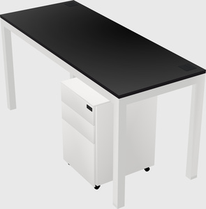 Rectangular desk