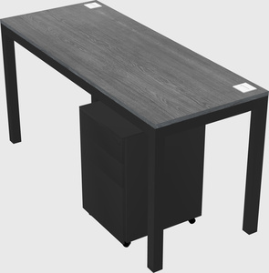 Rectangular desk