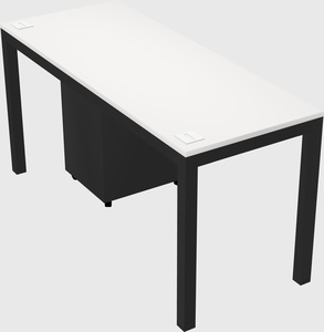 Rectangular desk
