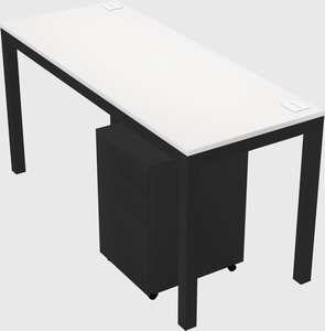 Rectangular desk