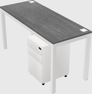 Rectangular desk