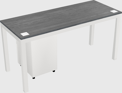 Rectangular desk