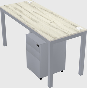 Rectangular desk