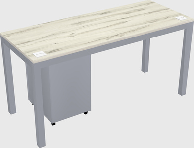 Rectangular desk
