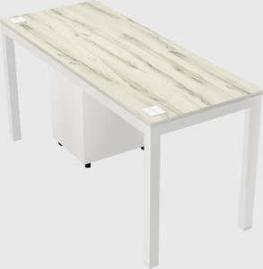 Rectangular desk