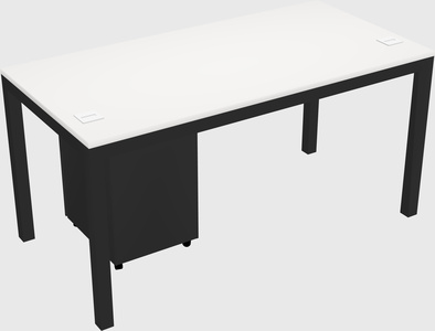 Rectangular desk