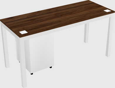 Rectangular desk