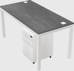 Rectangular desk