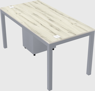 Rectangular desk