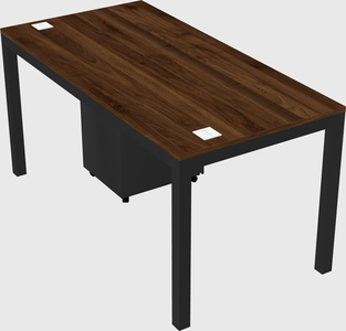 Rectangular desk