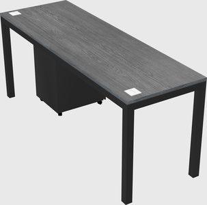 Rectangular desk