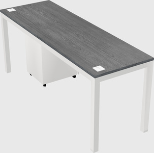 Rectangular desk
