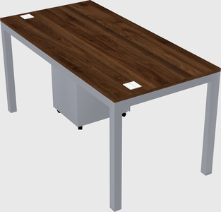 Rectangular desk
