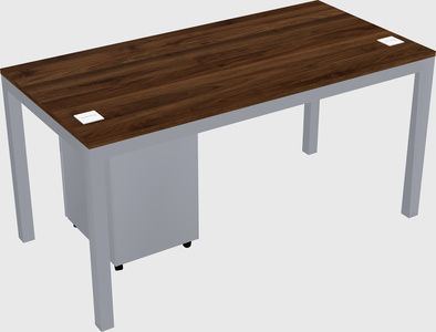 Rectangular desk