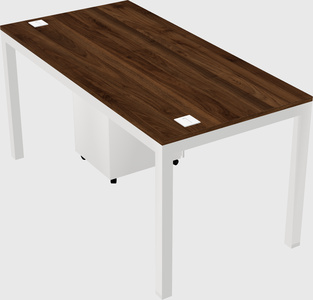 Rectangular desk