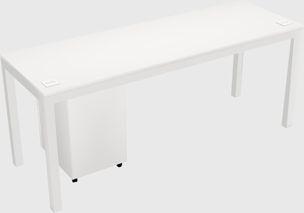 Rectangular desk