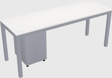 Rectangular desk