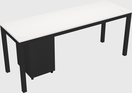 Rectangular desk