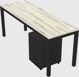 Rectangular desk