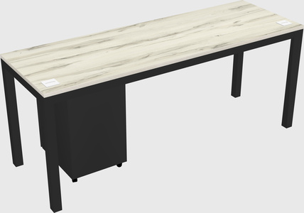 Rectangular desk