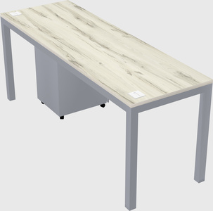 Rectangular desk