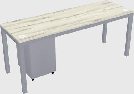 Rectangular desk